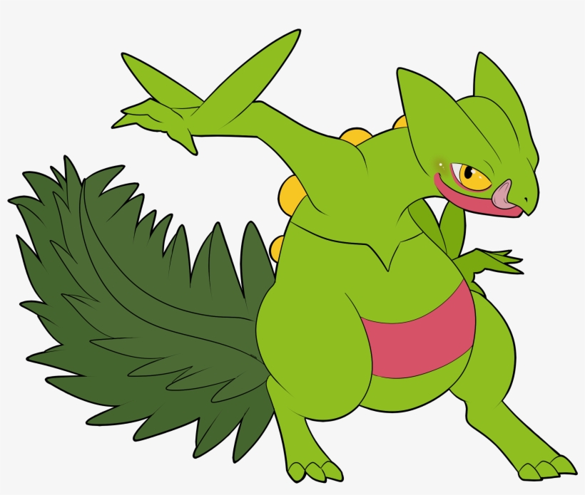 Just A Sceptile, transparent png #6463325