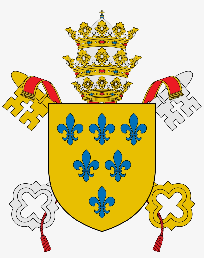 Pope Paul Iii Coat Of Arms - St Pius X School Logo El Paso, transparent png #6463956