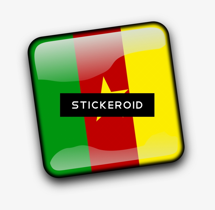 Cameroon Flag - Graphic Design, transparent png #6464227