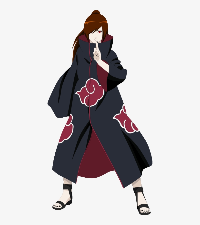 Omiki Full Body Photo Omikifull - Naruto Oc Female Akatsuki, transparent png #6464983