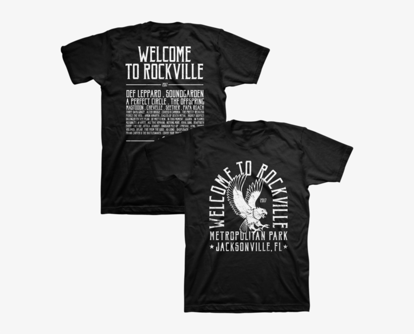 Welcome To Rockville Tee - Sodom T Shirt, transparent png #6464984