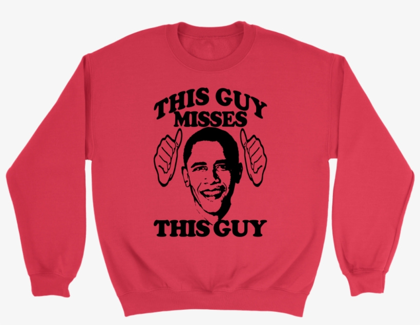 This Guy Barack Obama Crewneck Sweatshirt - Dead Man Jarmusch T Shirt, transparent png #6465227