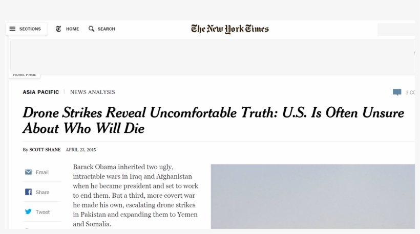 This “uncomfortable Truth” Has Been Obvious For So - New York Times, transparent png #6465485