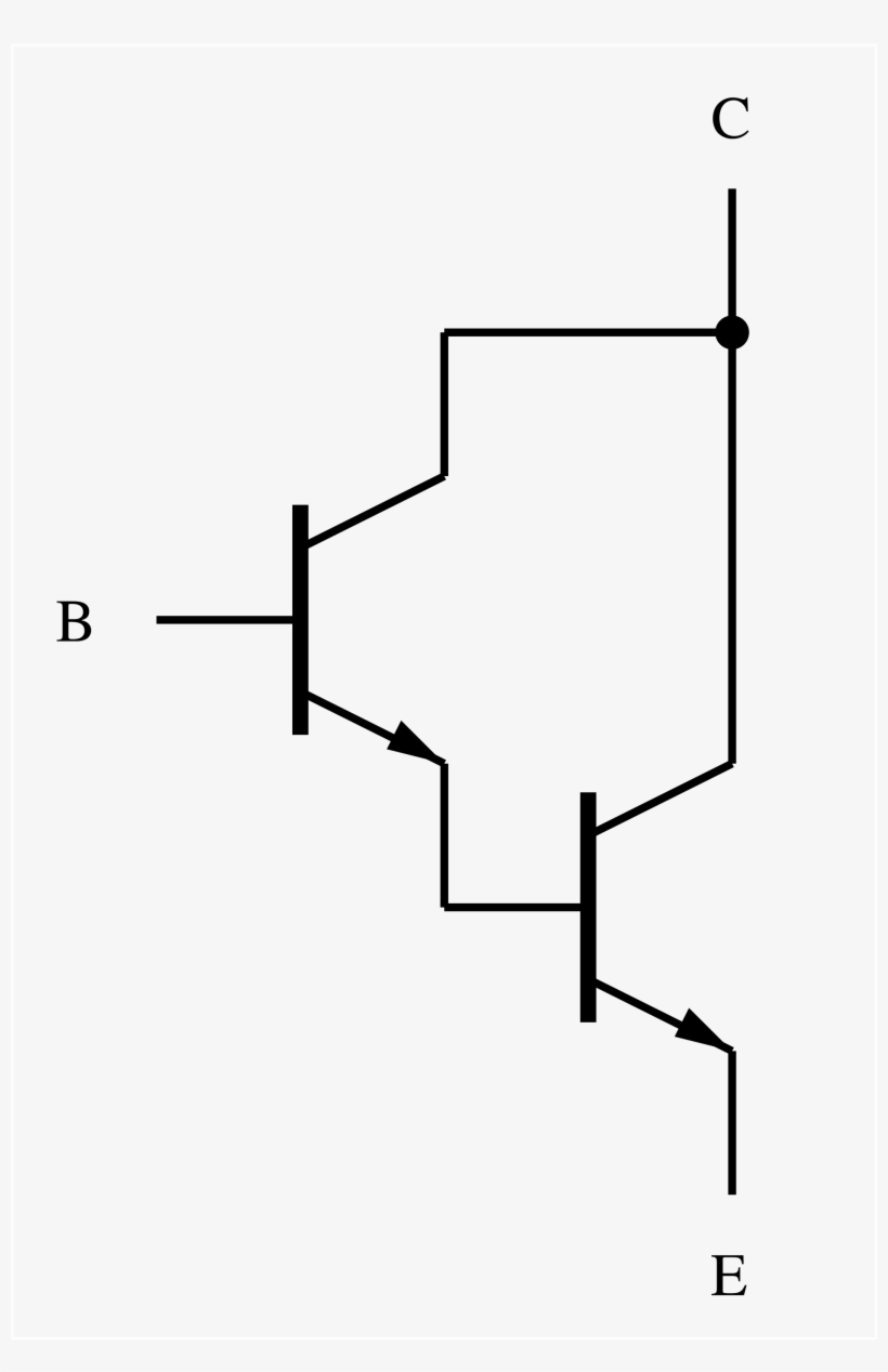 Darlington Transistor Wikipedia - Darlington Transistor, transparent png #6466321