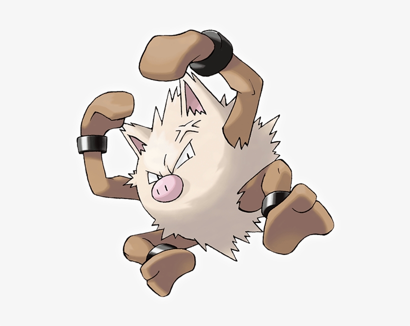 Pokémon Primeape, transparent png #6466660