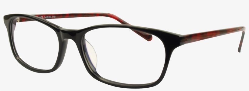 Black/red Glasses Frame - Michael Kors Purple Tortoise Shell Glasses, transparent png #6467586