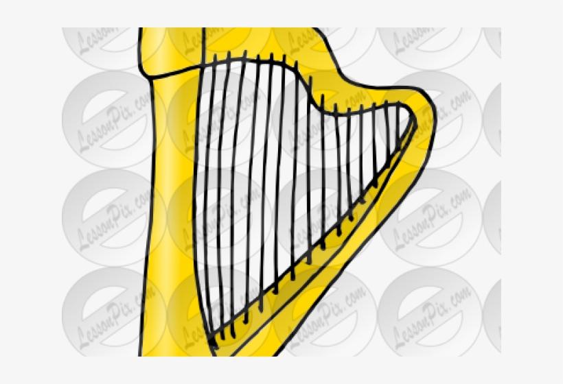 Harp Clipart Golden Harp - Jack And The Beanstalk Golden Harp, transparent png #6468318