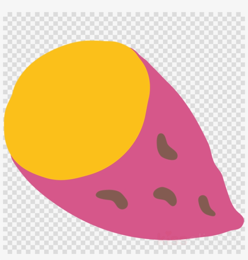 Purple Sweet Potato Catroon Png Clipart Baked Potato, transparent png #6468491