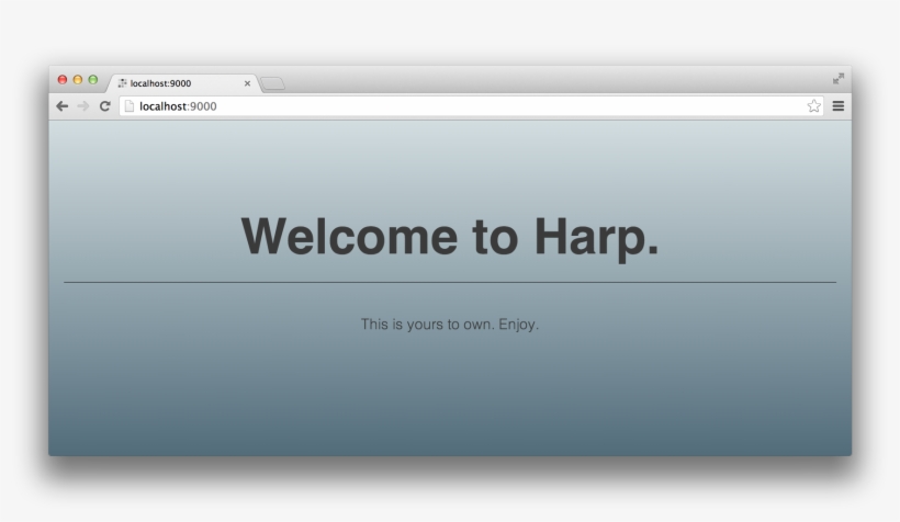 An Example Of The Default App Using Bourbon's Linear-gradient - Tourisme Et Handicap, transparent png #6468860