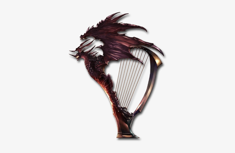 Bahamut Harp, transparent png #6469057