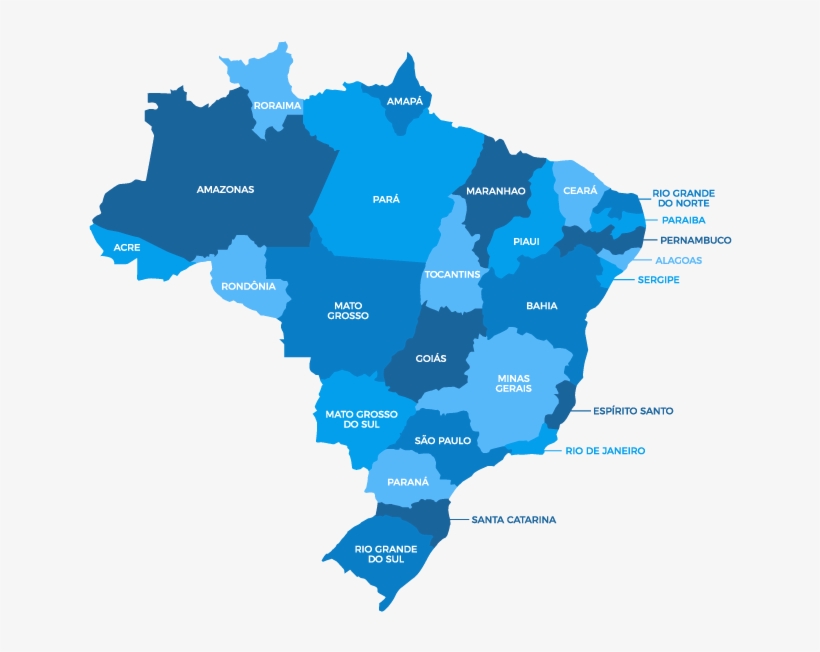 Brazil - Brazil Map, transparent png #6469264