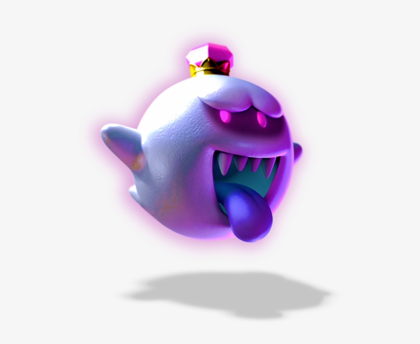 Super Smash Bros - Luigi's Mansion King Boo Facing, transparent png #6470590