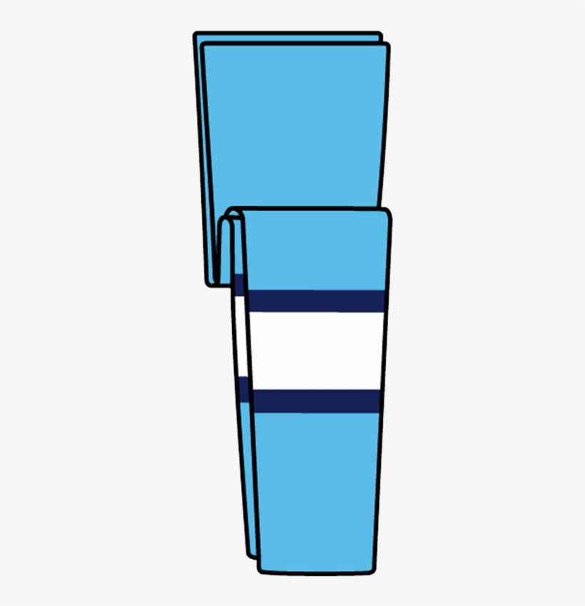 Knit Retro Nhl Pattern Socks - Ice Hockey, transparent png #6470667