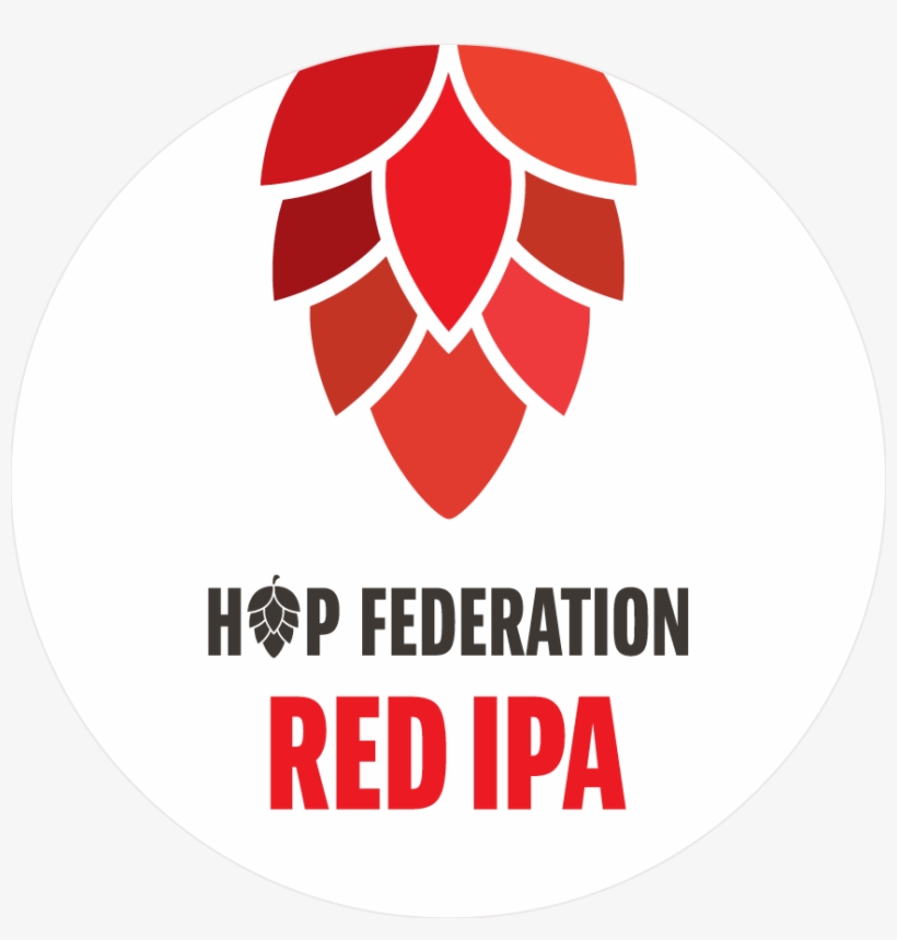 Red Ipa V=1467073734 - Hop Federation Logo, transparent png #6470978