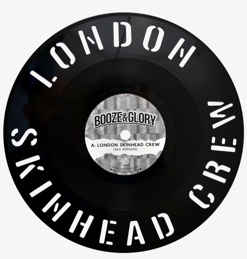 Ppr189 Black - Booze & Glory Carry On Vinyl Record, transparent png #6472341