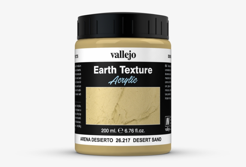 Earth Textures - Vallejo Diorama Effects Light Brown Thick Mud 200ml, transparent png #6473166