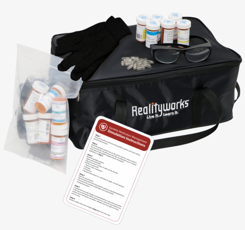 Geriatric Medication Management Simulation Kit - Management, transparent png #6473689