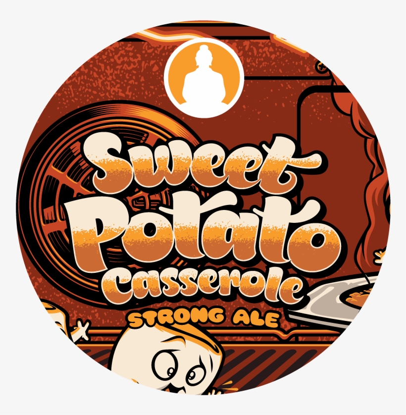 Tapsticker Sweetpotatocasserole - Brewery, transparent png #6474630