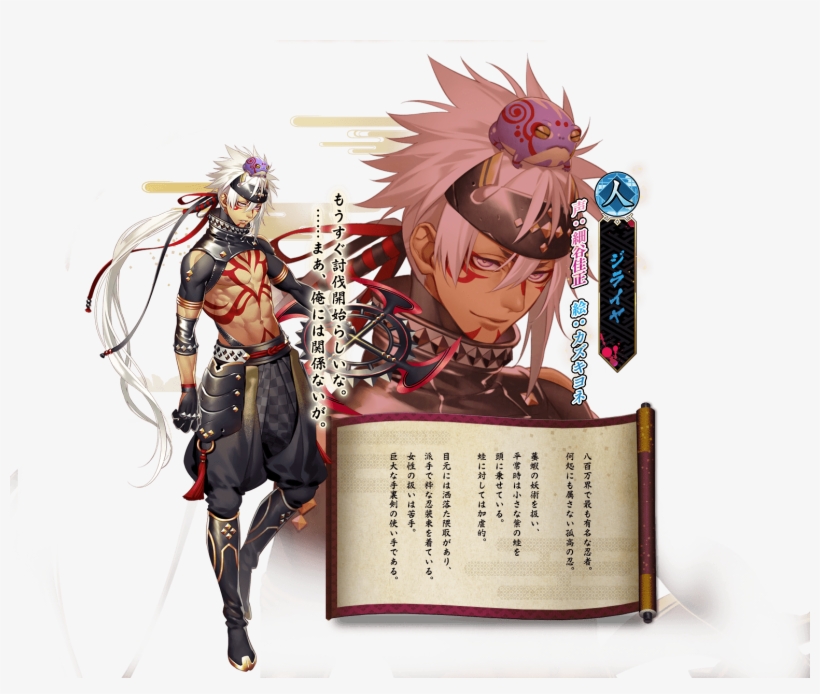 Icchibanketsu: Drawstring Pouch Jiraiya, transparent png #6474827