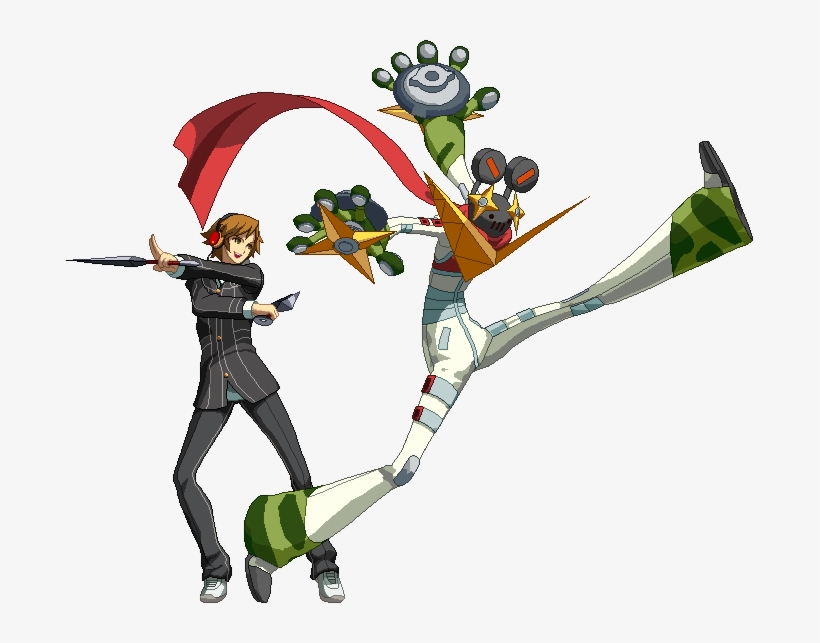 P4arena Yosuke 5c - Animated Cartoon, transparent png #6474889
