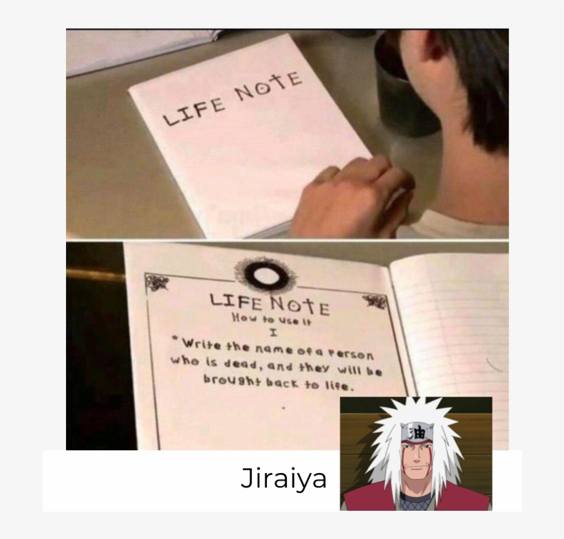 I Miss Him So Much - Death Note Life Note, transparent png #6475186