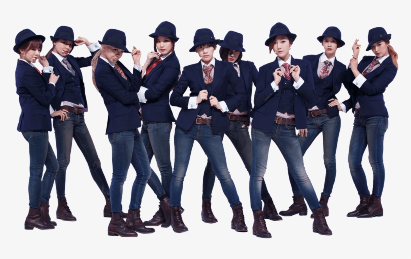 Girls Generation Dressed As Boys, transparent png #6475953