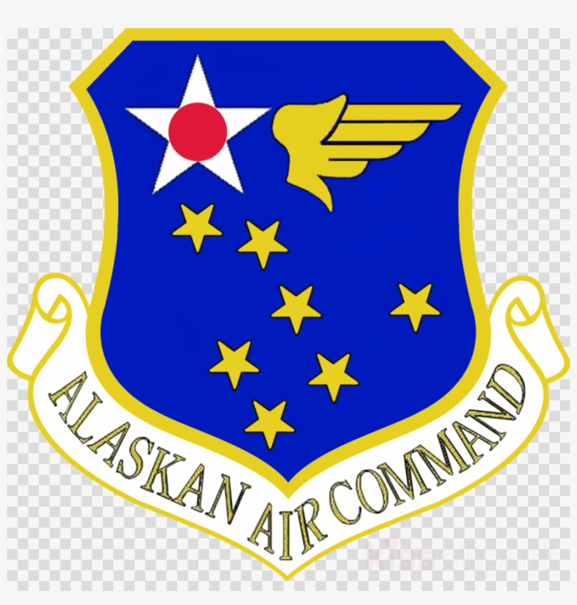Us Air Force Alaskan Air Command Challenge Coin Clipart - Us Air Force Africa Logo, transparent png #6476897