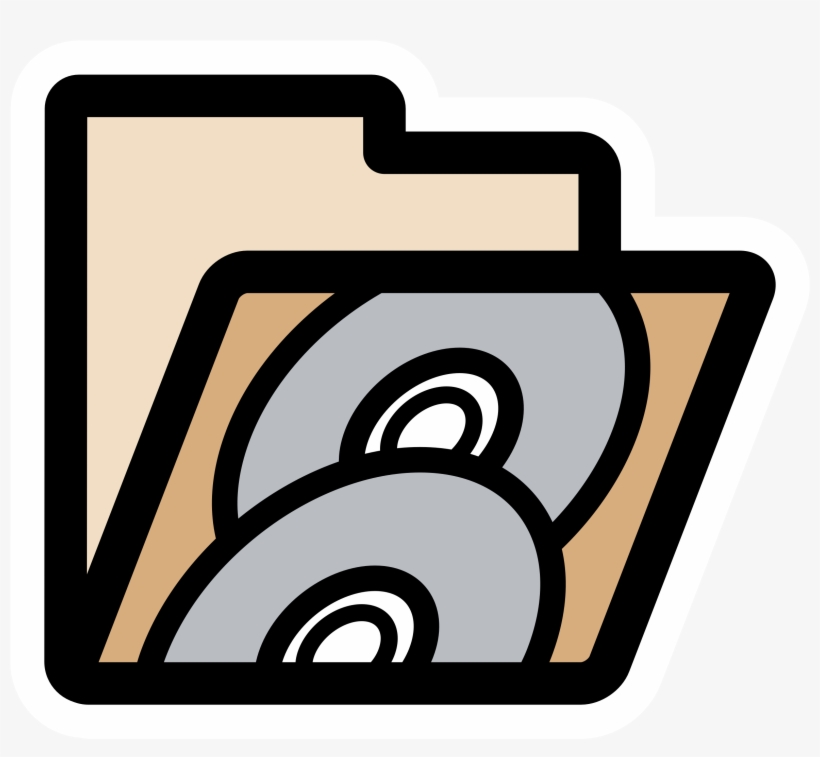 This Free Icons Png Design Of Primary Folder Cd, transparent png #6477989