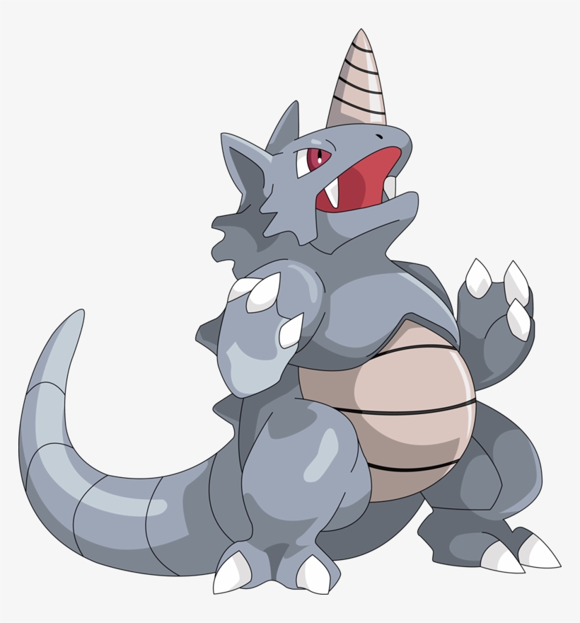 Pokemon Shiny-rhydon Is A Fictional Character Of Humans - Rhydon Png, transparent png #6478578