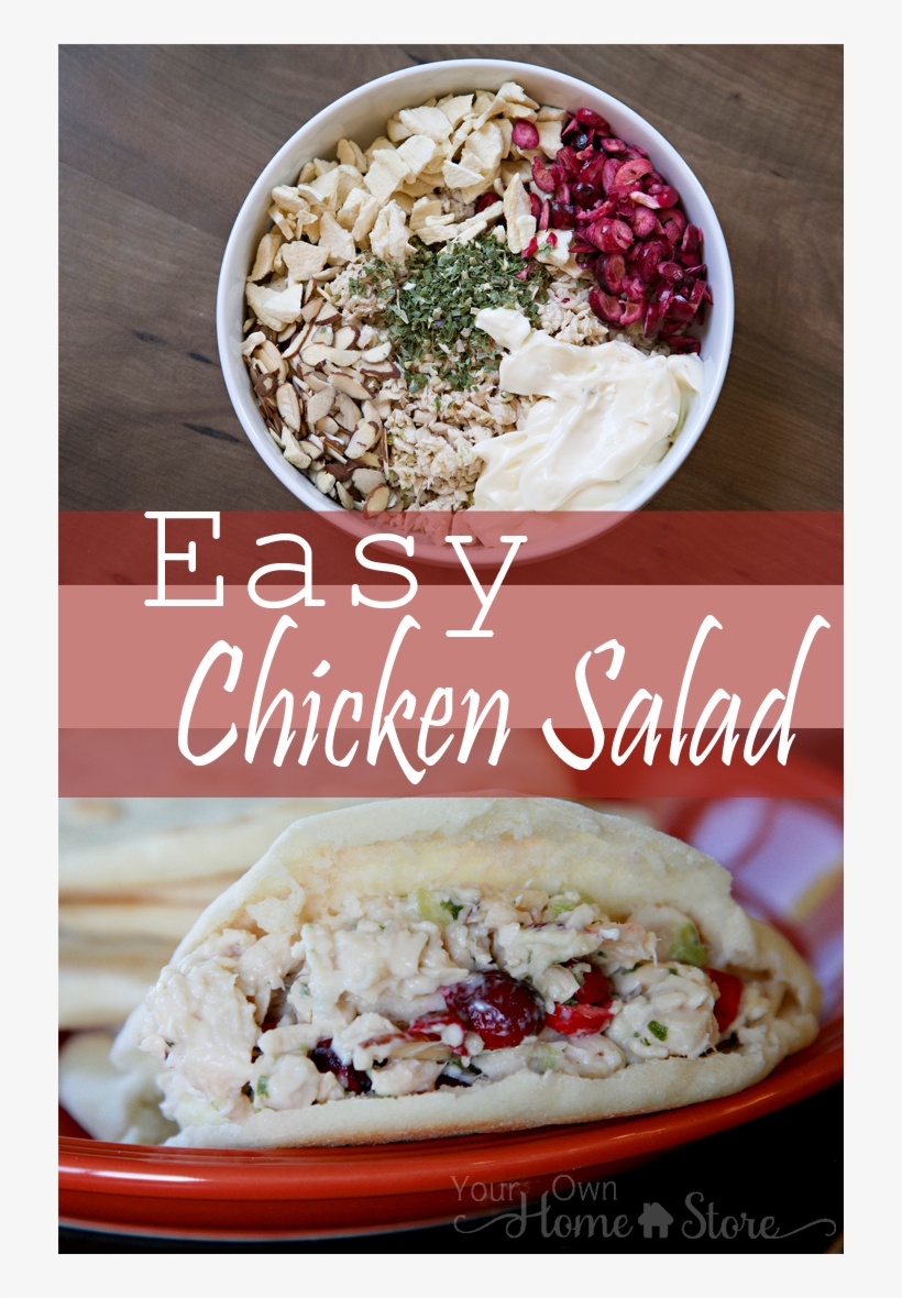 10 Minute Chicken Salad From Simple Family Preparedness - Freeze-drying, transparent png #6478781