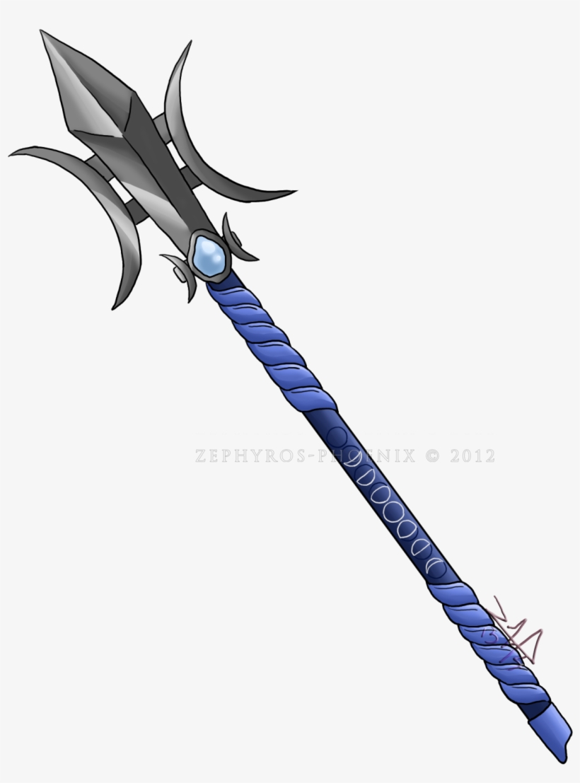 Halberd Of Luna - Sabre, transparent png #6479058