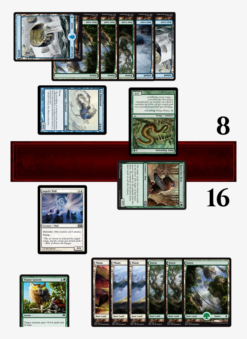 You Have A Titanic Growth In Your Hand That You Just - Cool Stuff , Llc 20 Battle For Zendikar Forest #271, transparent png #6479338