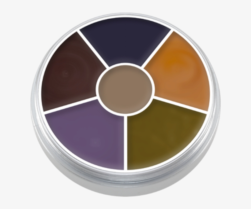 Kryolan Cream Color Circle - Bruise, transparent png #6479750