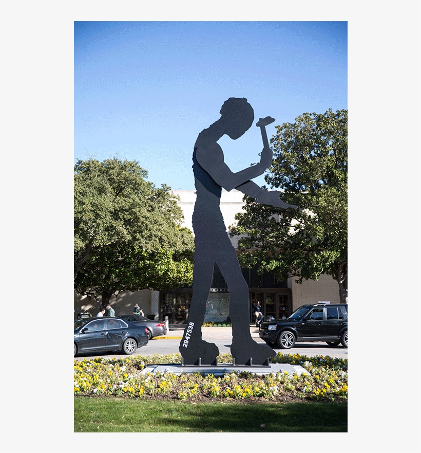 Raymond And Patsy Nasher Collection, Nasher Sculpture - Hammering Man, transparent png #6479937