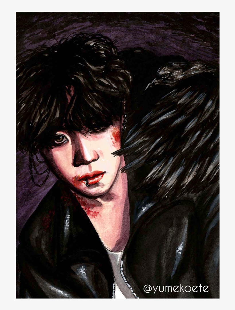 Crows - Hoseok - Visual Arts, transparent png #6480136