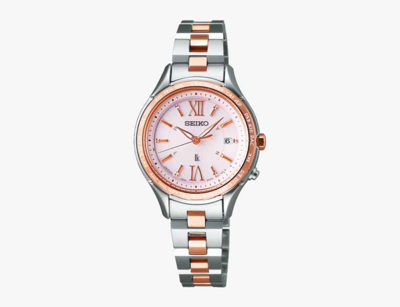 Seiko Lukia Comfotex Radio Wave Control Solar World - Seiko Lukia Funk Solar, transparent png #6480144