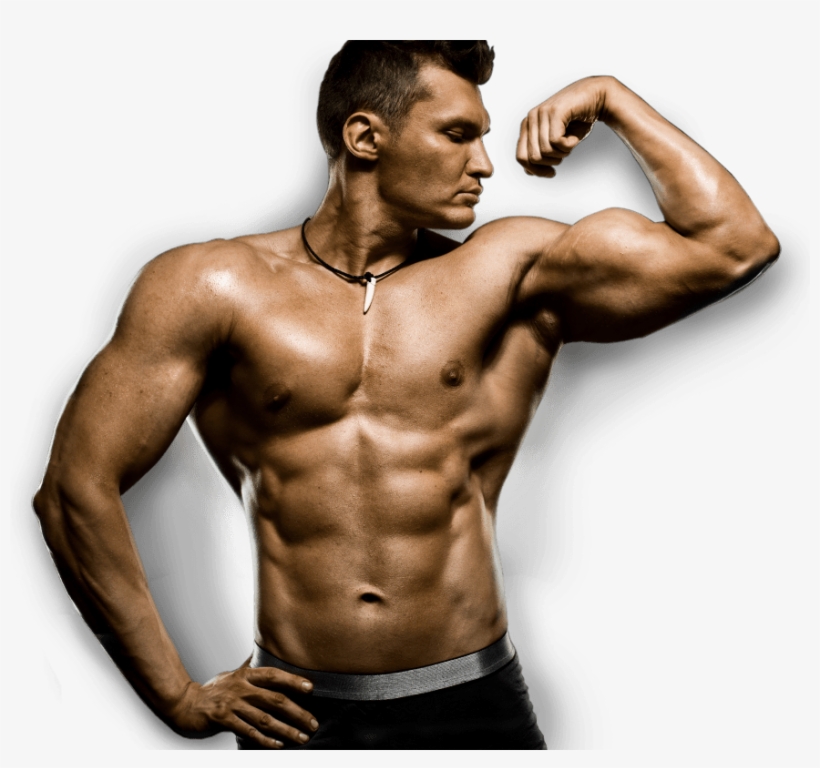 Man Flexing Arms - Ripped Beta Male, transparent png #6480314