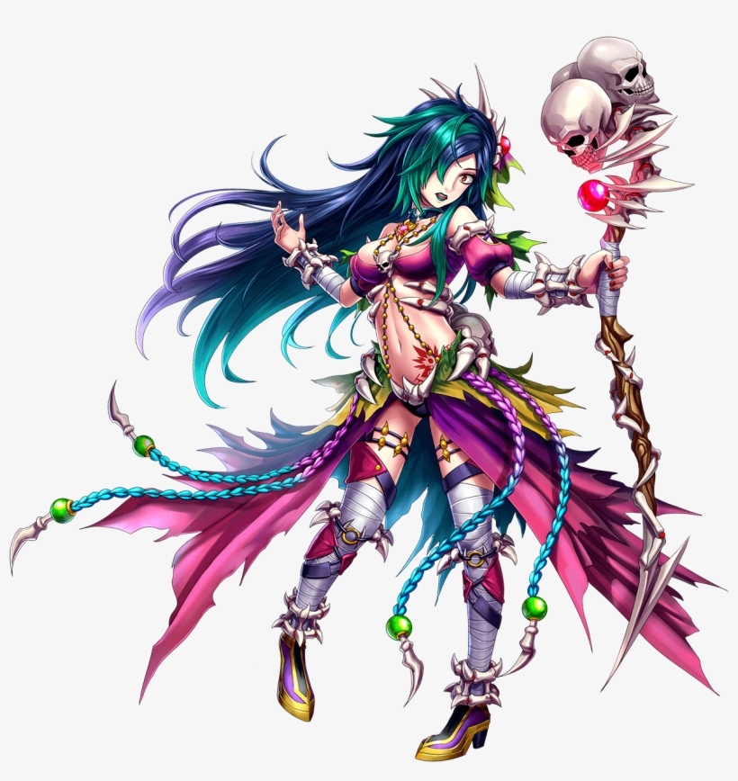 Navi Chara80081 4 - Brave Frontier Nimune Npc Art, transparent png #6480358