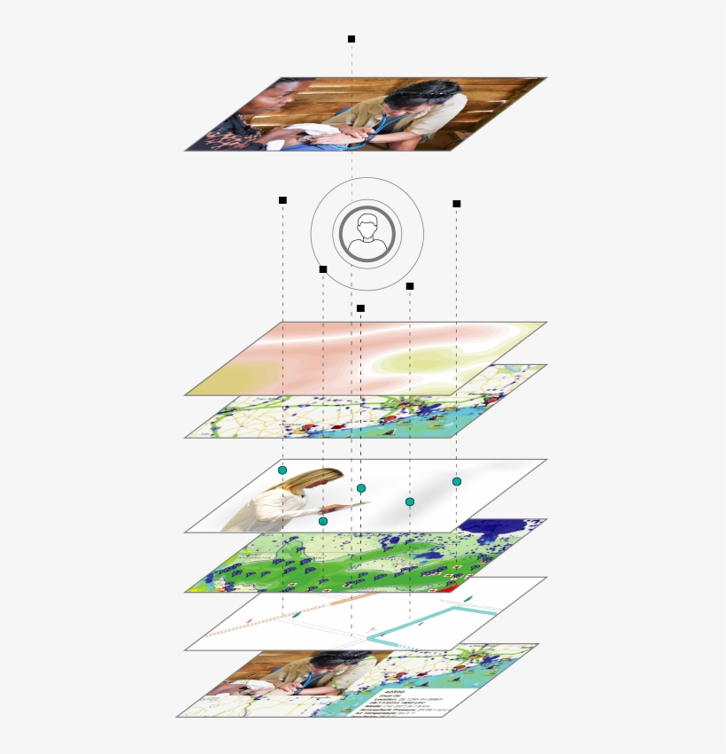 Icon-collage - Geographic Information System, transparent png #6481023