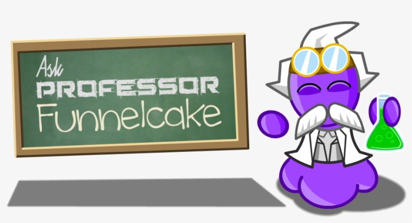 Ask Professor Funnelcake - Cartoon, transparent png #6482111