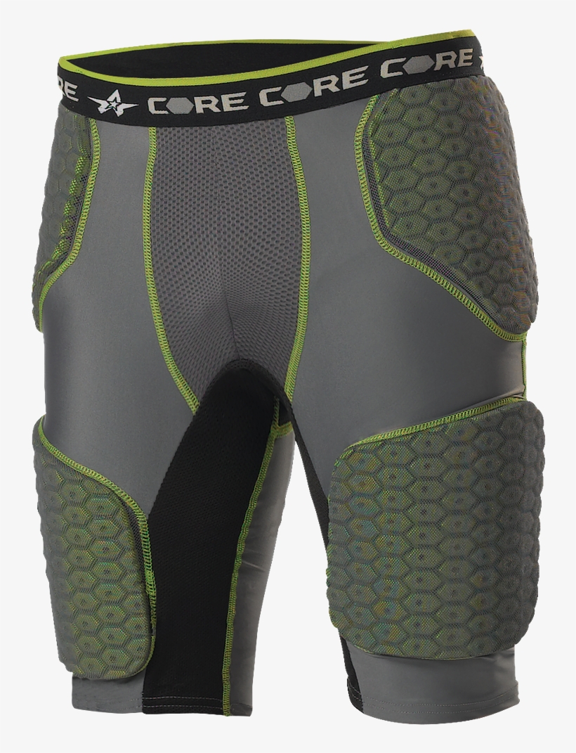 Alleson 5sipgy Youth Football 5 Pad Integrated Girdle, transparent png #6482595