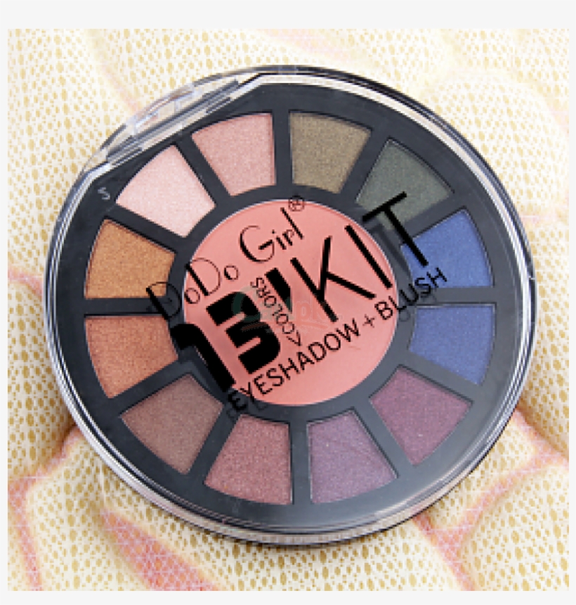 Dodo Girl Color Kit Eyeshadow Blush - Horloge Murale Quartz, transparent png #6482701