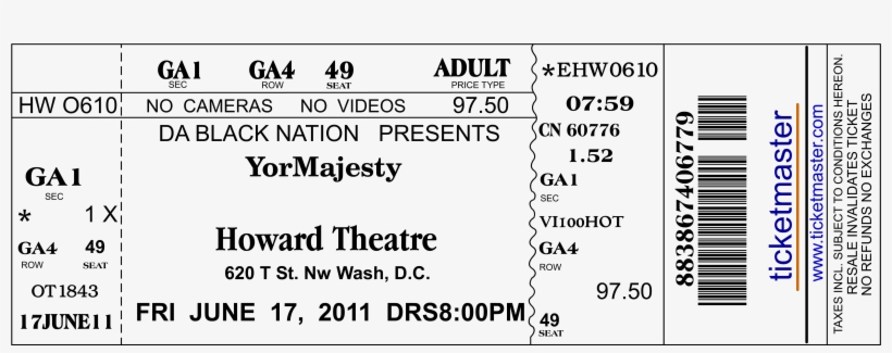 Yormajesty @ The Howard Theatre - Fame International College, transparent png #6482963