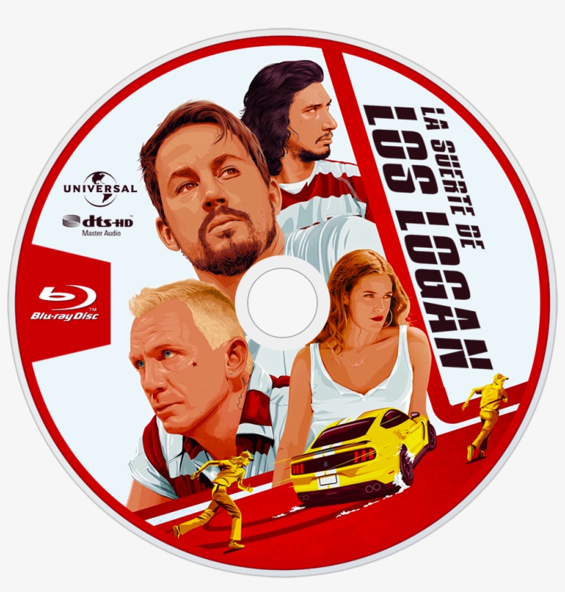 Logan Lucky Bluray Disc Image, transparent png #6483540