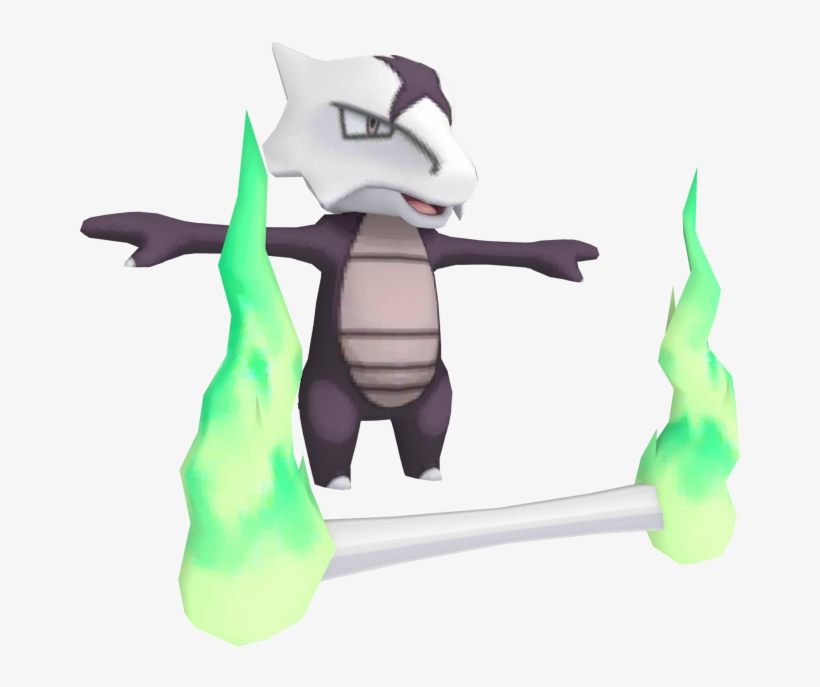 Download Zip Archive - Pokemon Marowak Model, transparent png #6483667