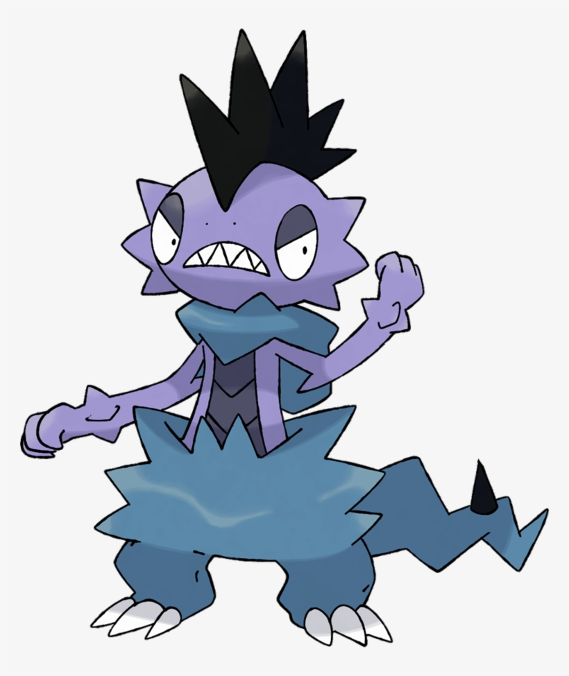 302kib, 894x894, Image - Pokemon Alola Form Scrafty, transparent png #6484946