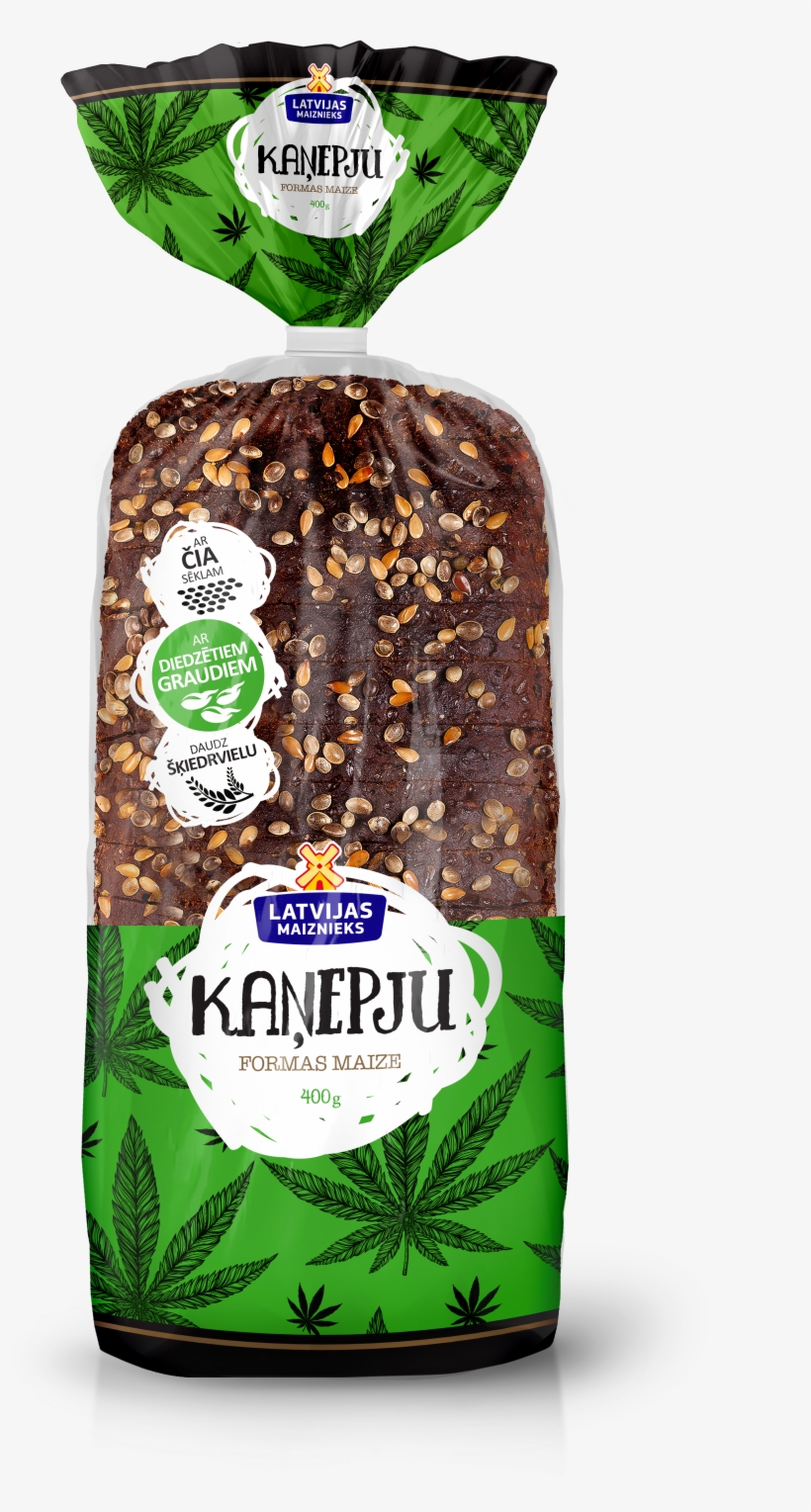 Canabis Seed Bread - Bread, transparent png #6485291