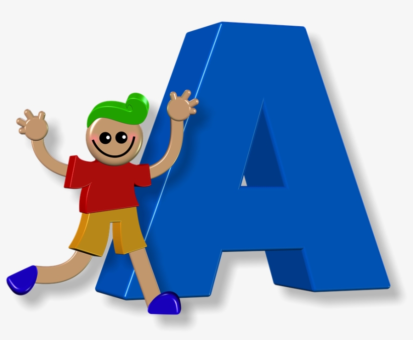 Boy, Male, Alphabet, Letters, Learning, Education - Boy, transparent png #6485342