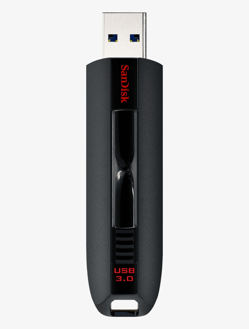 Sandisk Extreme Flash Drive 64, transparent png #6485390