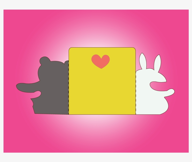 Cut The Card Out Around The Edges, But Don't Cut The - Greeting Card, transparent png #6485496